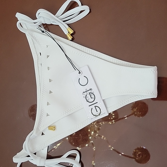 ***GIGI C White Christina Cutout Bikini Set. NWT*** - Picture 7 of 13